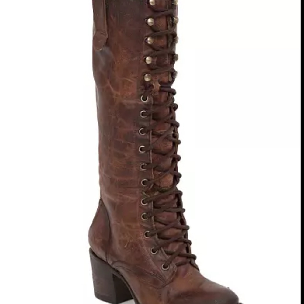 Freebird by Steven Grany Dark Brown Lace-Up Boots